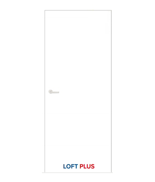 Begin Namens ondergronds Loft+ deur - Platina Wit - DeurenShop.com